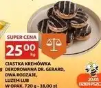 Auchan Ciastka kremówki dekorowane Dr Gerard oferta