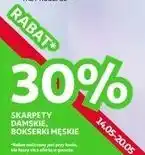 Auchan Skarpety damskie, bokserki męskie oferta
