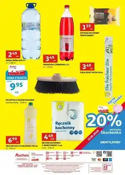 Auchan Oranżada czerwona Podniesiony Kciuk oferta