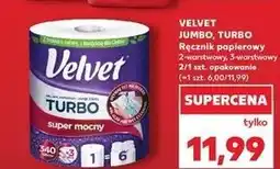 Kaufland Ręcznik papierowy Velvet Jumbo oferta