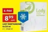 Auchan Lody o smaku śmietankowym Auchan oferta