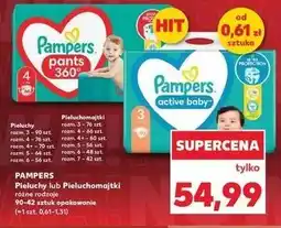 Kaufland Pieluchy lub pieluchomajtki Pampers oferta
