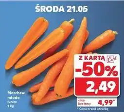 Kaufland Marchew młoda oferta