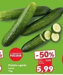 Kaufland Ogórek polski oferta