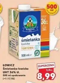 Kaufland Śmietanka uht 36 % Łowicz 1906 Łowicka oferta