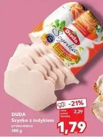 Kaufland Szynka z indykiem prasowana Silesia Duda oferta