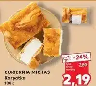 Kaufland Ciasto karpatka Michaś oferta