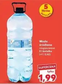 Kaufland Woda niegazowana K-Classic oferta