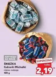 Kaufland Cukierki czekoladowe z orzechami arachidowymi Śnieżka Michałki oferta