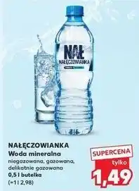 Kaufland Woda delikatnie gazowana Nałęczowianka oferta