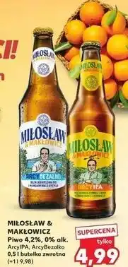 Kaufland Piwo Miłosław & Makłowicz Arcyipa oferta