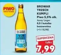 Kaufland Piwo Trzech Kumpli Lager oferta