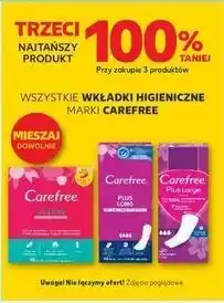 Kaufland Wkładki with cotton Carefree oferta