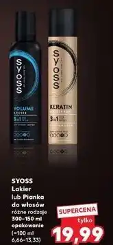 Kaufland Pianka do włosów Syoss Volume Lift oferta