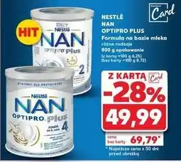 Kaufland Mleko 2 Nestle Nan Optipro Plus oferta