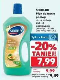 Kaufland Płyn do mycia paneli z olejkiem awokado Sidolux Expert oferta