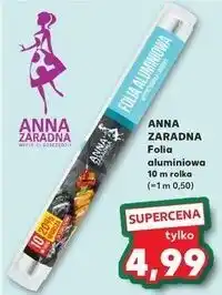 Kaufland Folia aluminiowa 10 m Anna Zaradna oferta
