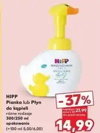 Kaufland Płyn do kąpieli lub pianka HIPP oferta