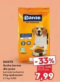 Kaufland Karma dla psów z drobiem K-Classic Dante oferta