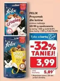 Kaufland Karma dla kotów original mix Purina Felix Party Mix oferta