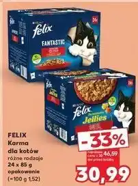 Kaufland Karma dla kota wiejskie smaki w galaretce Purina Felix Sensations Jellies oferta