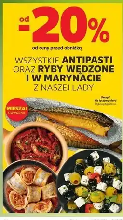 Kaufland Antipasti i ryby wędzone oferta