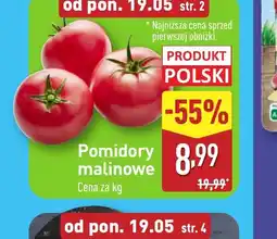 ALDI Pomidory malinowe oferta