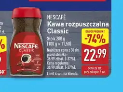 ALDI Kawa rozpuszczalna Nescafé Classic oferta