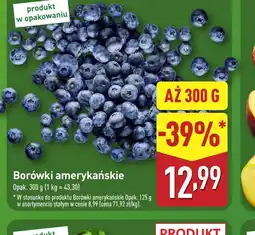 ALDI Borówki amerykańskie oferta
