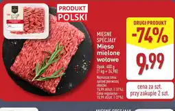ALDI Mięso mielone wołowe oferta