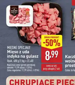 ALDI Mięso z uda indyka na gulasz oferta