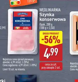 ALDI Szynka konserwowa oferta
