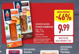 ALDI Losoś wędzony Golden Seafood oferta