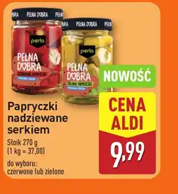 ALDI Papryczki nadziewane serkiem Perła oferta
