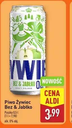 ALDI Piwo Zywiec Bez & Jabłko oferta