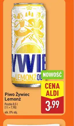 ALDI Piwo Zywiec Lemonż oferta