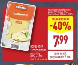 ALDI Ser Hofburger Emmental oferta