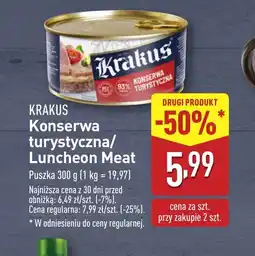 ALDI Konserwa turystyczna Krakus oferta