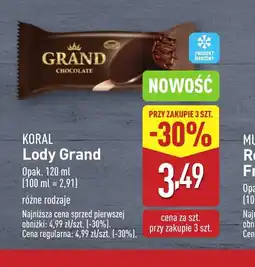 ALDI Lody Koral Grand oferta