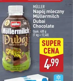 ALDI Napój mleczny Müllermilch Dubai Chocolate oferta