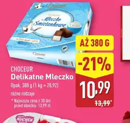 ALDI Cukierki Delikatne Mleczko Chocoeur oferta