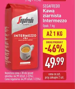 ALDI Segafredo Kawa ziarnista Intermezzo oferta