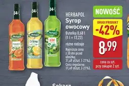 ALDI Syrop owocowy Herbapol oferta