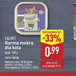 ALDI Karma mokra dla kota Cachet oferta
