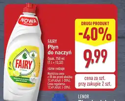 ALDI Płyn do naczyń Fairy oferta