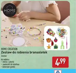 ALDI Zestaw do robienia bransoletek Home Creation oferta