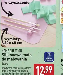 ALDI Silikonowa mata do malowania Home Creation oferta