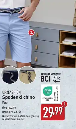 ALDI Spodenki chino UP2FASHION oferta