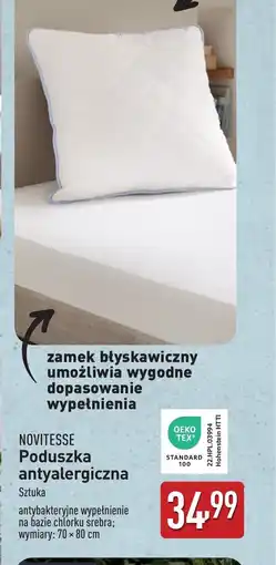 ALDI Poduszka antyalergiczna Novitesse oferta
