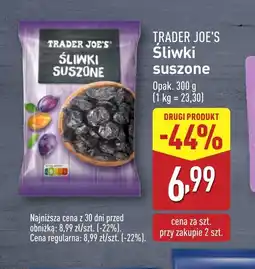 ALDI Sliwki suszone Trader Joe's oferta